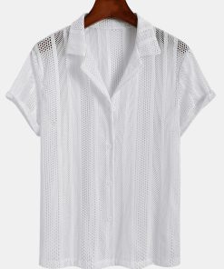 Mesh Textured Shirt