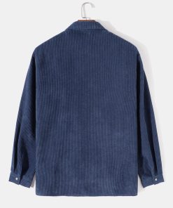 Patchwork Corduroy Shirt