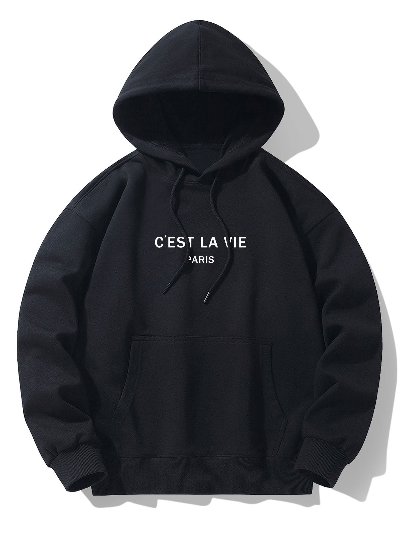 Paris Print Cotton Blend Hoodie & Jogger Pants - Image 11