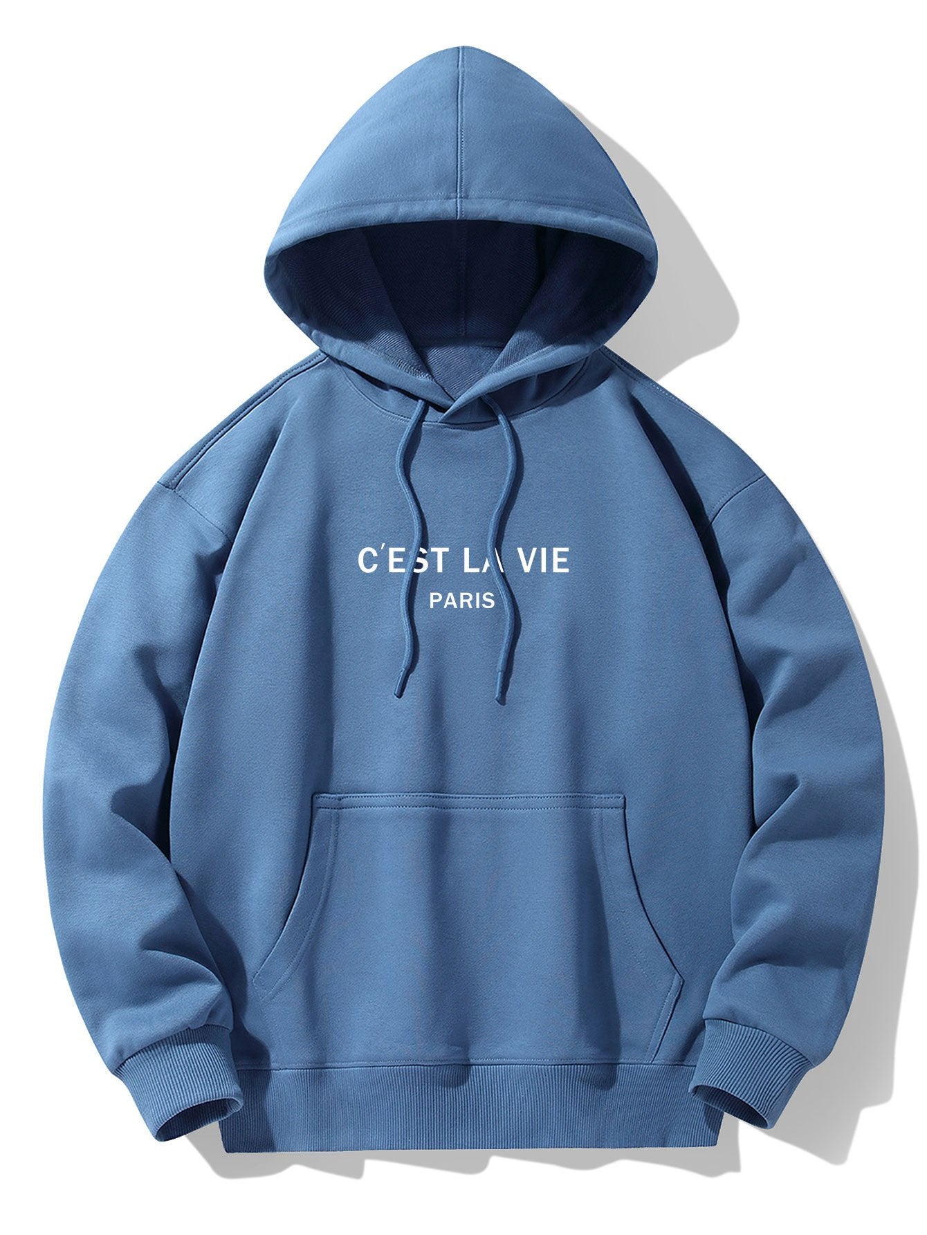 Paris Print Cotton Blend Hoodie & Jogger Pants - Image 17