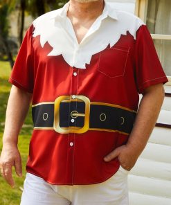 Big Size Christmas Short Sleeve Hawaiian Shirt