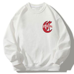 C California Print Relaxed Sweatshirt