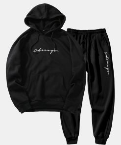 Alternative view of Chicago Print Raglan Hoodie & & Jogger Pants