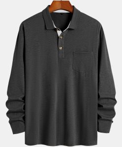 Alternative view of Long Sleeve Regular Fit Polo Shirt