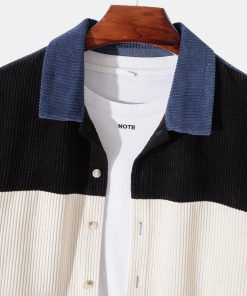 Alternative view of Patchwork Corduroy Shirt