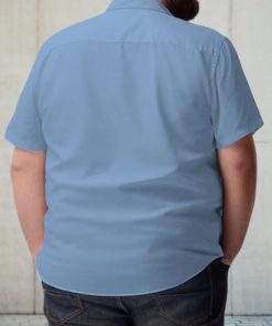 Men's Big Size Vacation Casual Hawaiian Short Sleeve Shirt 001
