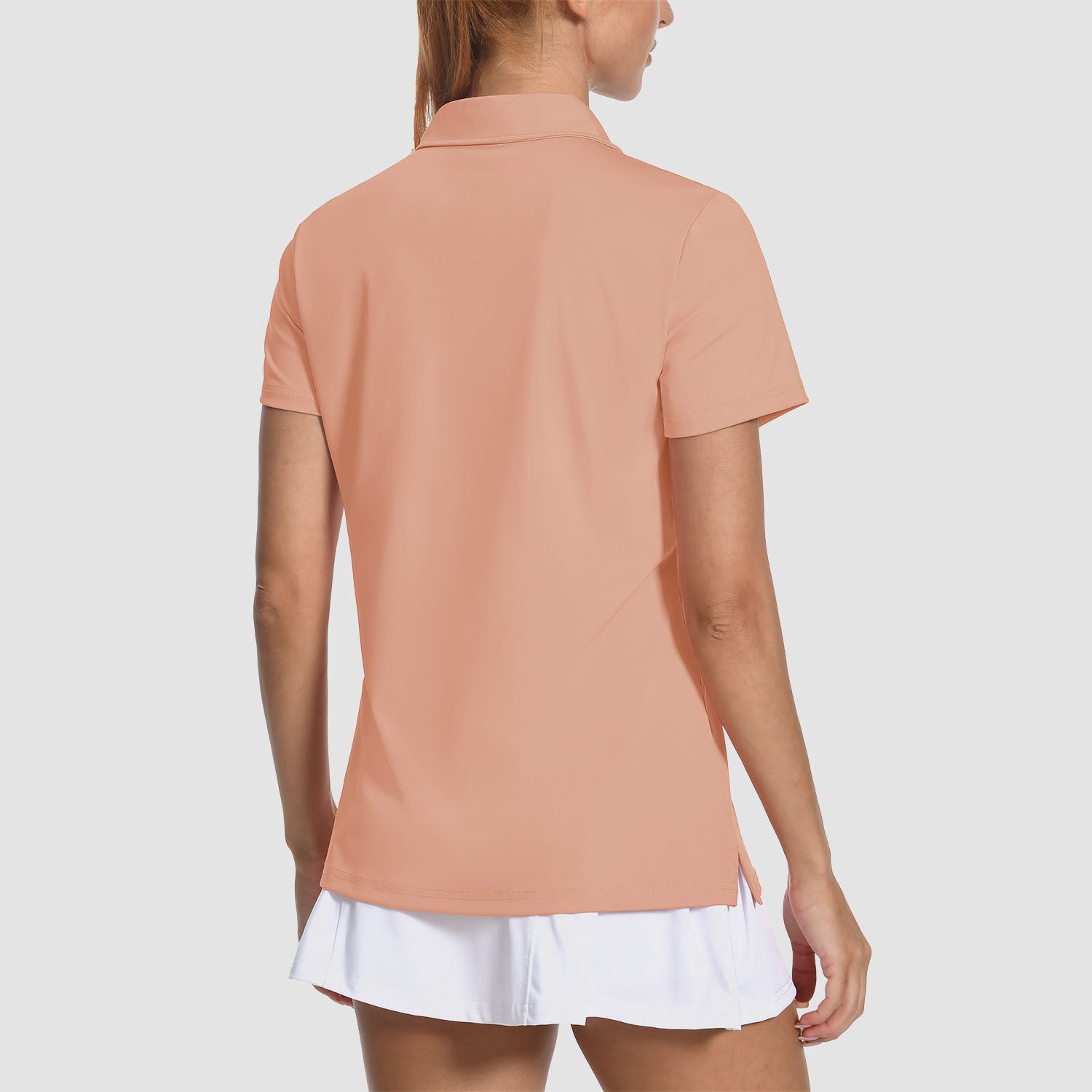 Women's Golf Polo Shirts V Neck UPF 50+ Collared Tennis Shirt Lightweight Quick Dry - Image 2