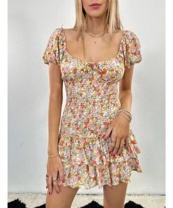 Wear A Sunny Mini Dress