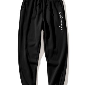 Chicago Print Jogger Pants