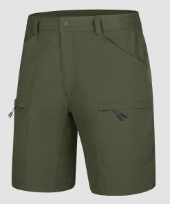 Alternative view of Men's Hiking Shorts with 5 Pockets Water-Resistant Ripstop Quick Dry Fishing Shorts