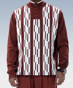 Alternative view of Suitmens Brown Knitted Walking Suit Long Sleeve Suit