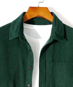 Alternative view of Long Sleeve Button Up Corduroy Shirt