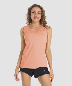 Women's Sleeveless Workout Shirts Dry Fit Running Wicking Tank Tops Active Gym