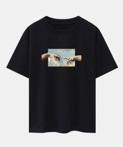 Alternative view of Create Adam Print Heavy Weight Oversize T-Shirt
