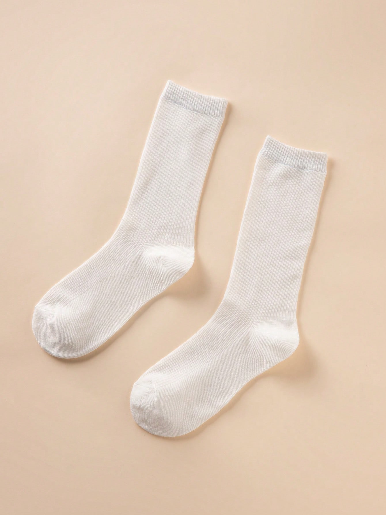 Solid Crew Socks