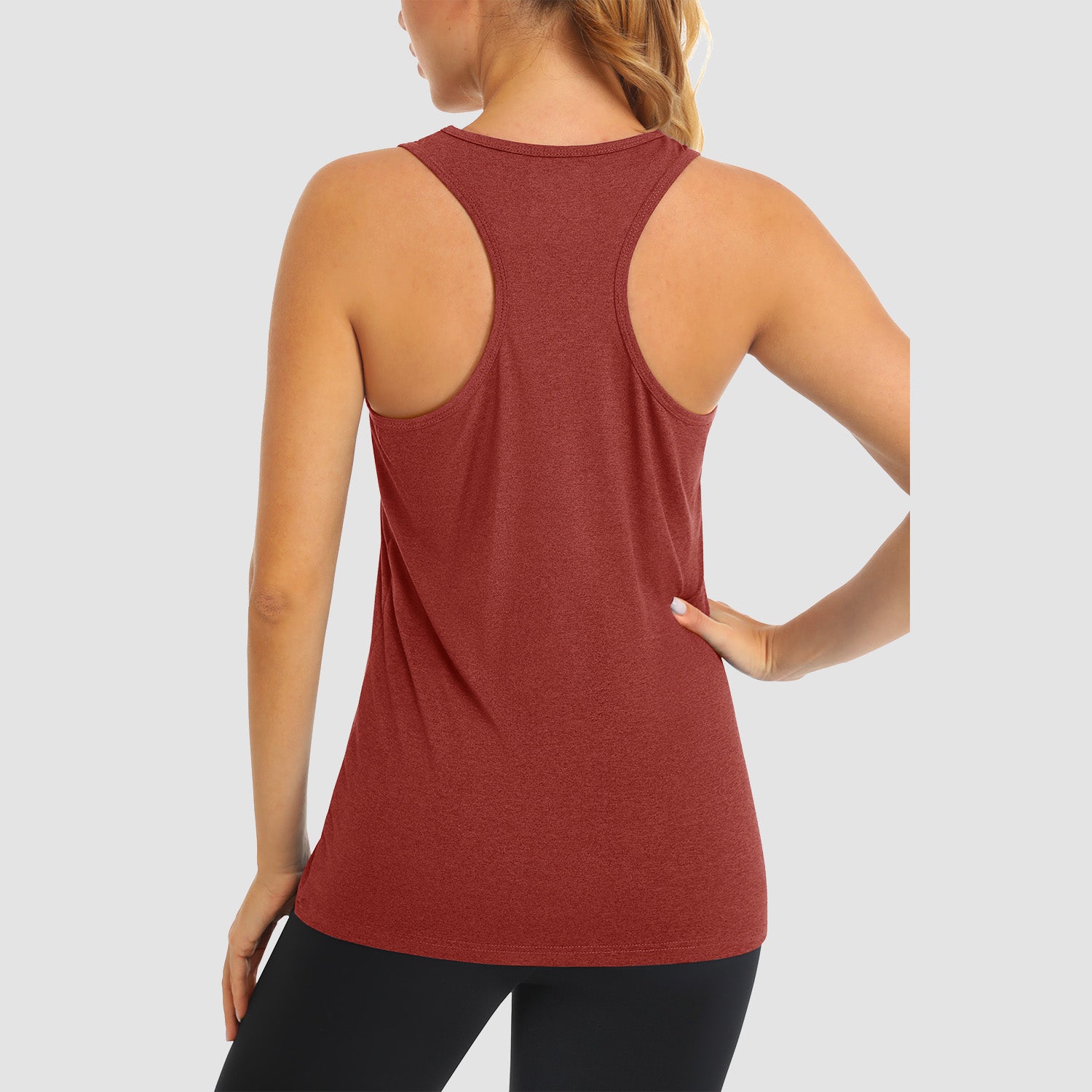 Women's Tank Top Quick Dry Athletic Tee Shirt Running Yoga - Image 2