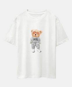 Alternative view of Rich Bear Print Heavy Weight Oversize T-Shirt