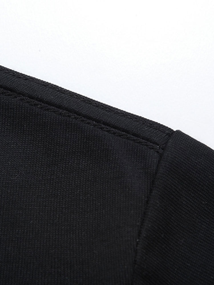 Heavy Weight Oversize T-Shirt & Loose Fit Drawstring Waffle Shorts - Image 8