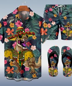 Alternative view of Suitmens Men's Tiki Party Hawaiian Vacation Print Three-Piece Set 029