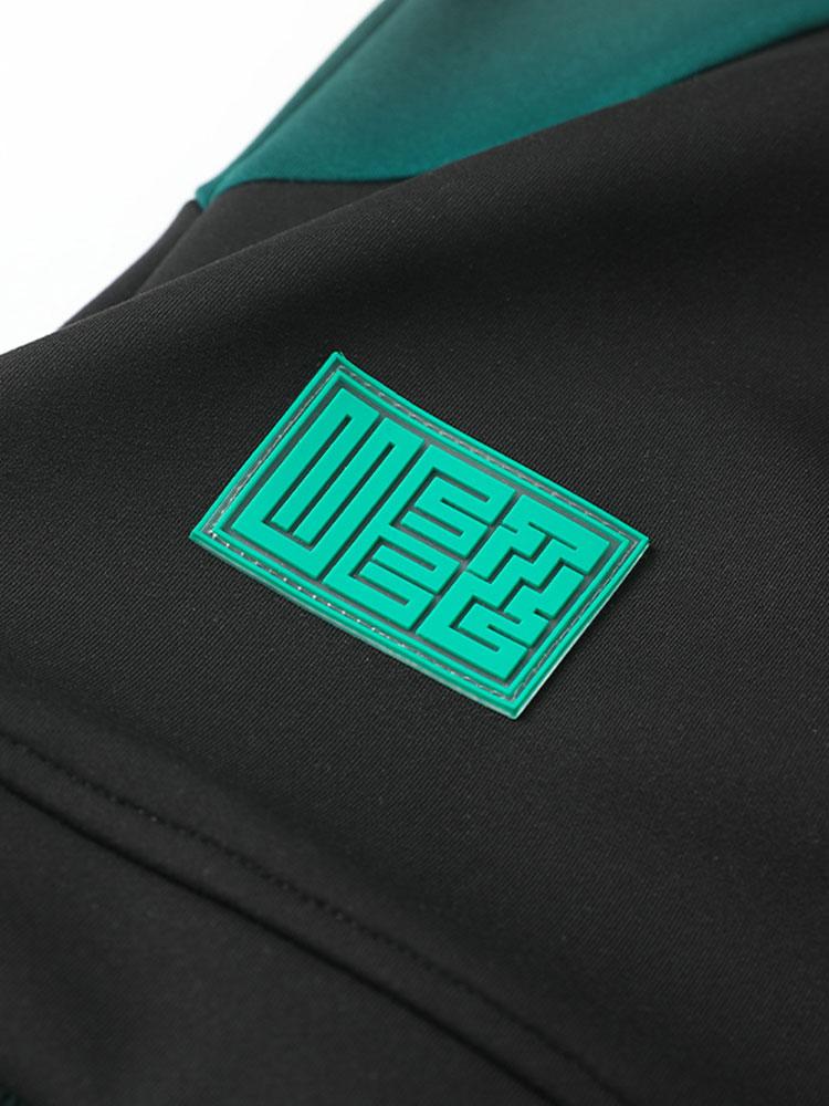 Color Block Patchwork Sweatshirt - Image 5