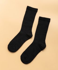 Solid Crew Socks