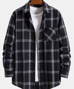 Alternative view of Button Up Plaid Shirt
