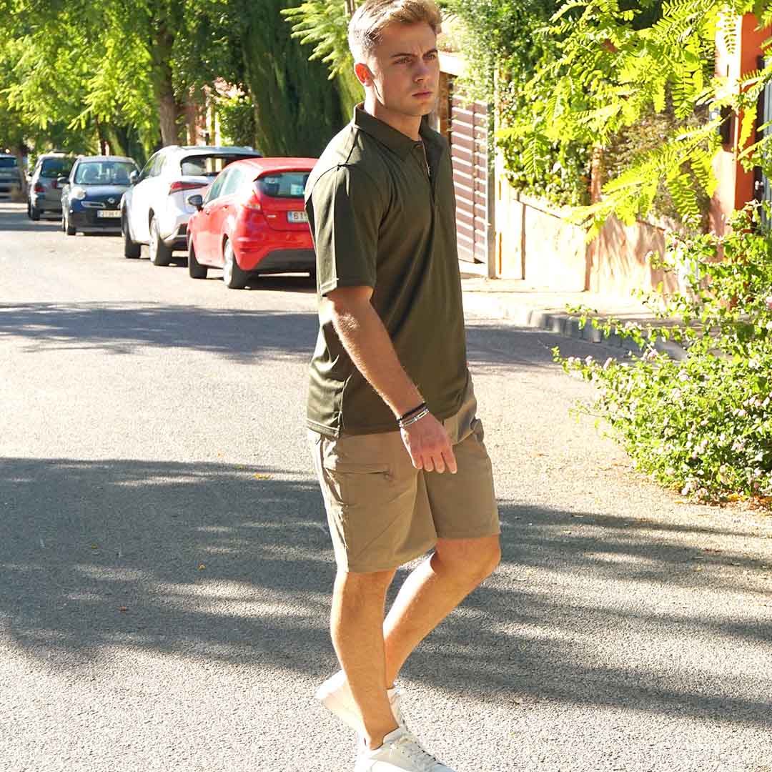 Men's Casual Quick-Dry 5 Pockets Cargo Short - Image 2