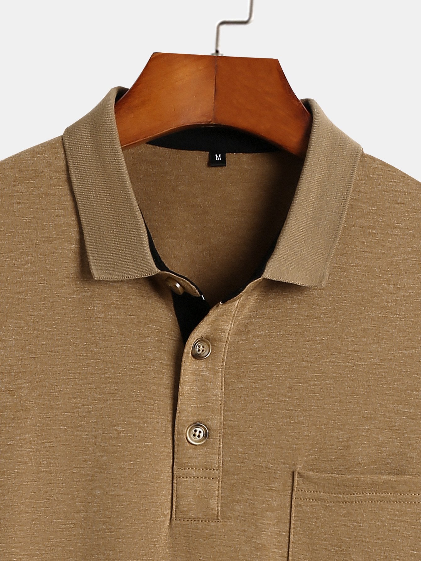 Long Sleeve Regular Fit Polo Shirt - Image 6