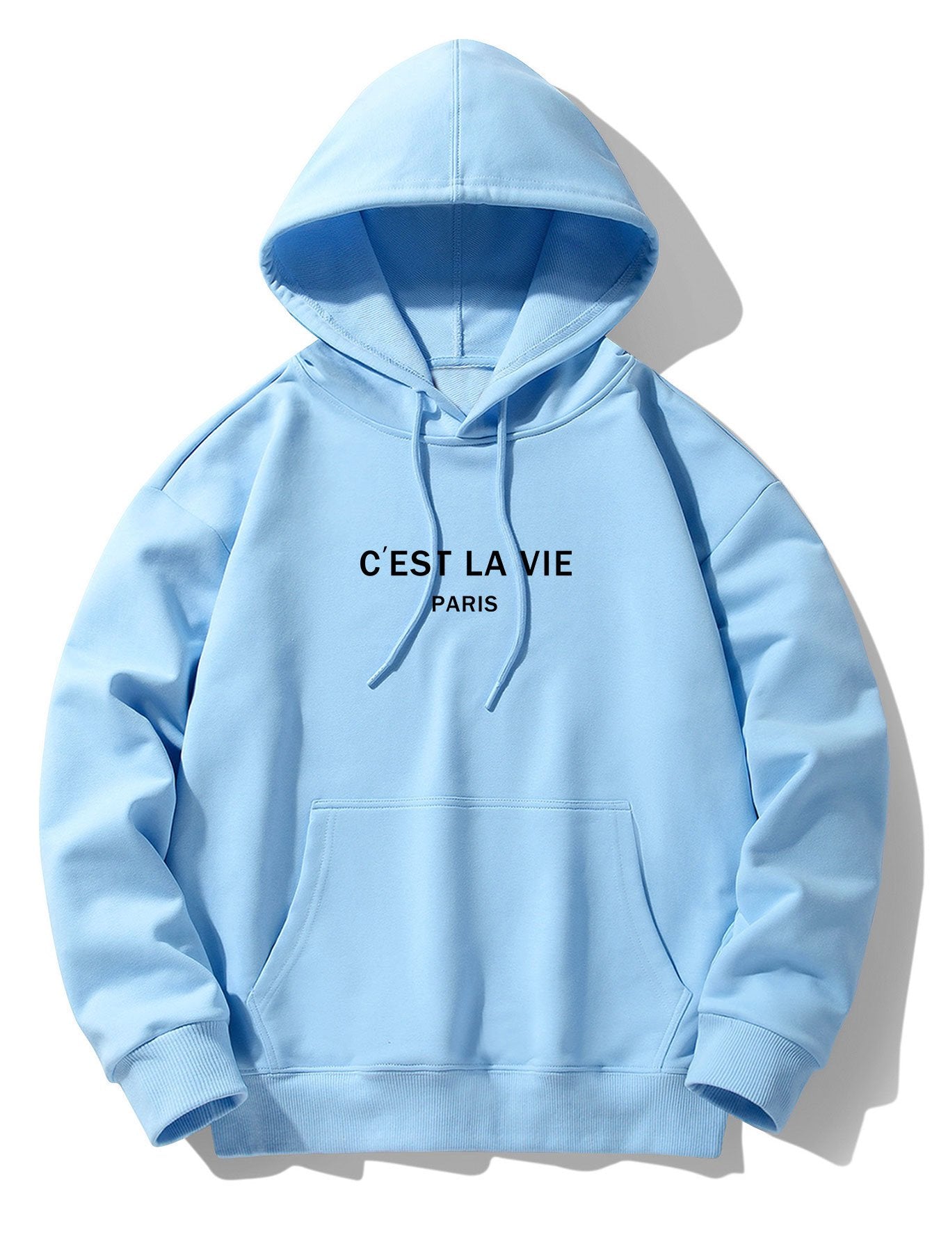 Paris Print Cotton Blend Hoodie & Jogger Pants - Image 13