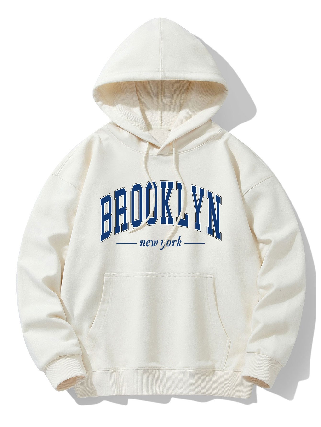 Brooklyn Print Cotton Blend Hoodie - Image 2