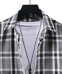 Alternative view of Button Up Plaid Shirt