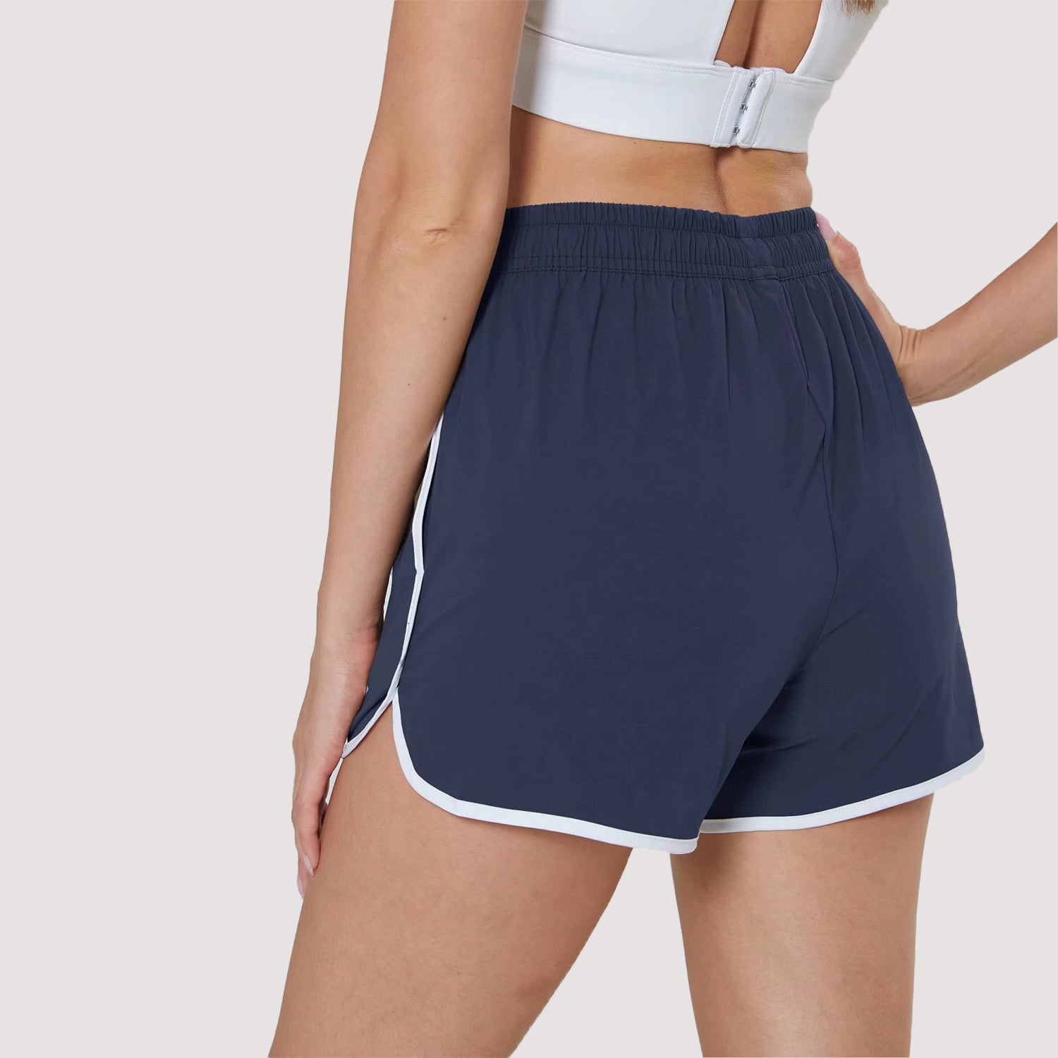 Women's Running Shorts with 2 Pockets Quick Dry Yoga Shorts - Image 9