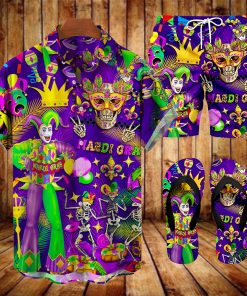 Suitmens Men's Men's Carnival Party Hawaiian Vacation Print Three-Piece Set 037