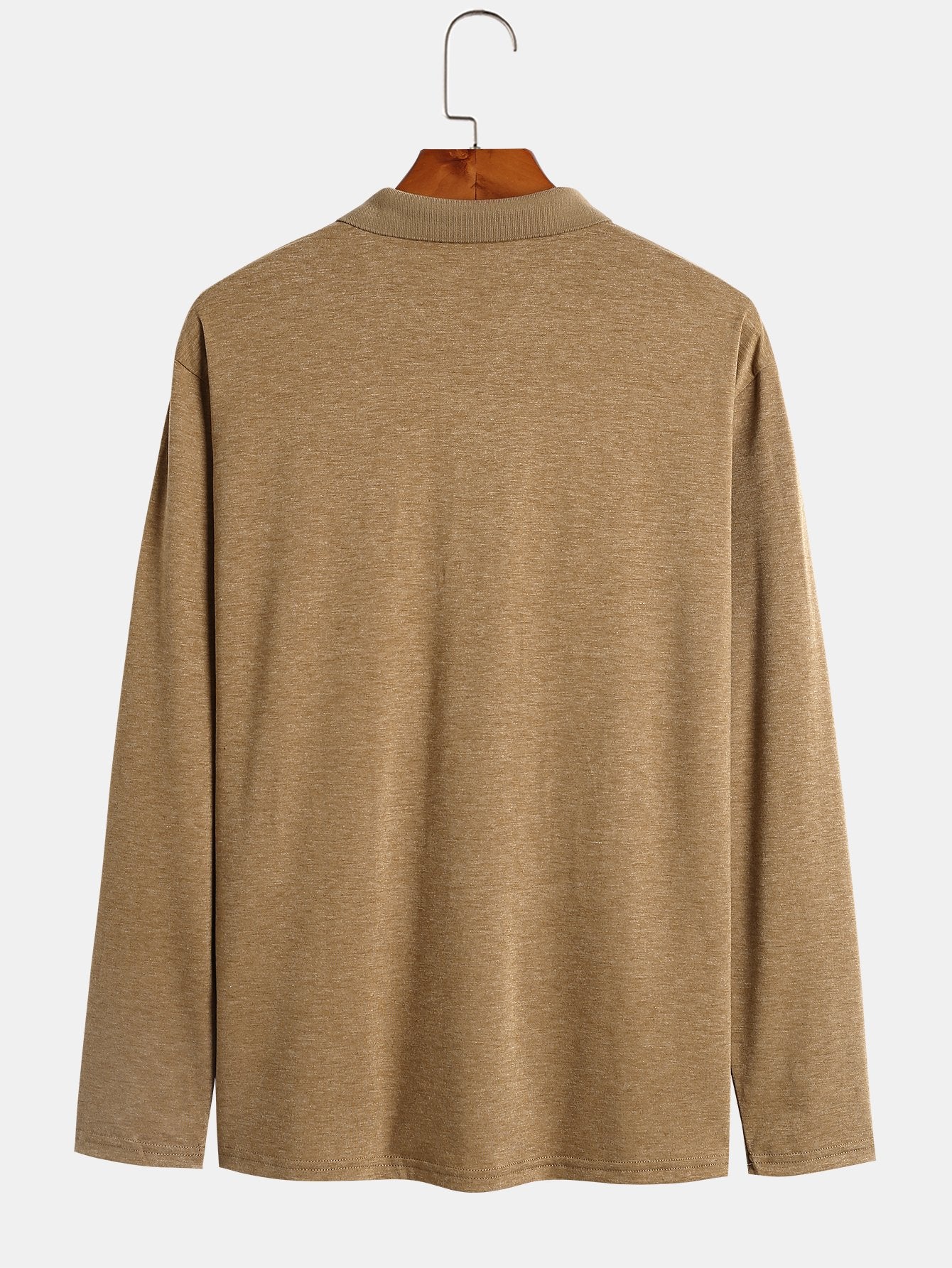 Long Sleeve Regular Fit Polo Shirt - Image 7