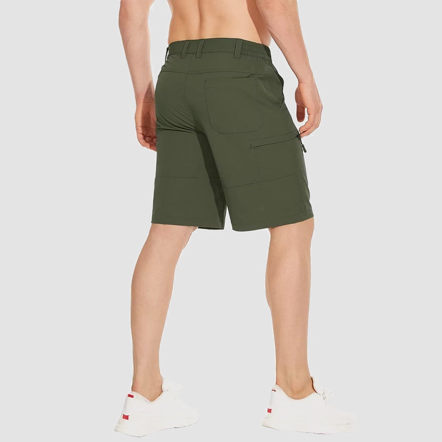 Men's Hiking Shorts 5 Pockets Water-Resistant Ripstop Quick Dry Outdoor Shorts - Image 13