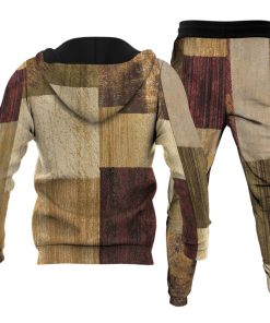 Alternative view of Men's Personalized Printed Hoodie Set 027