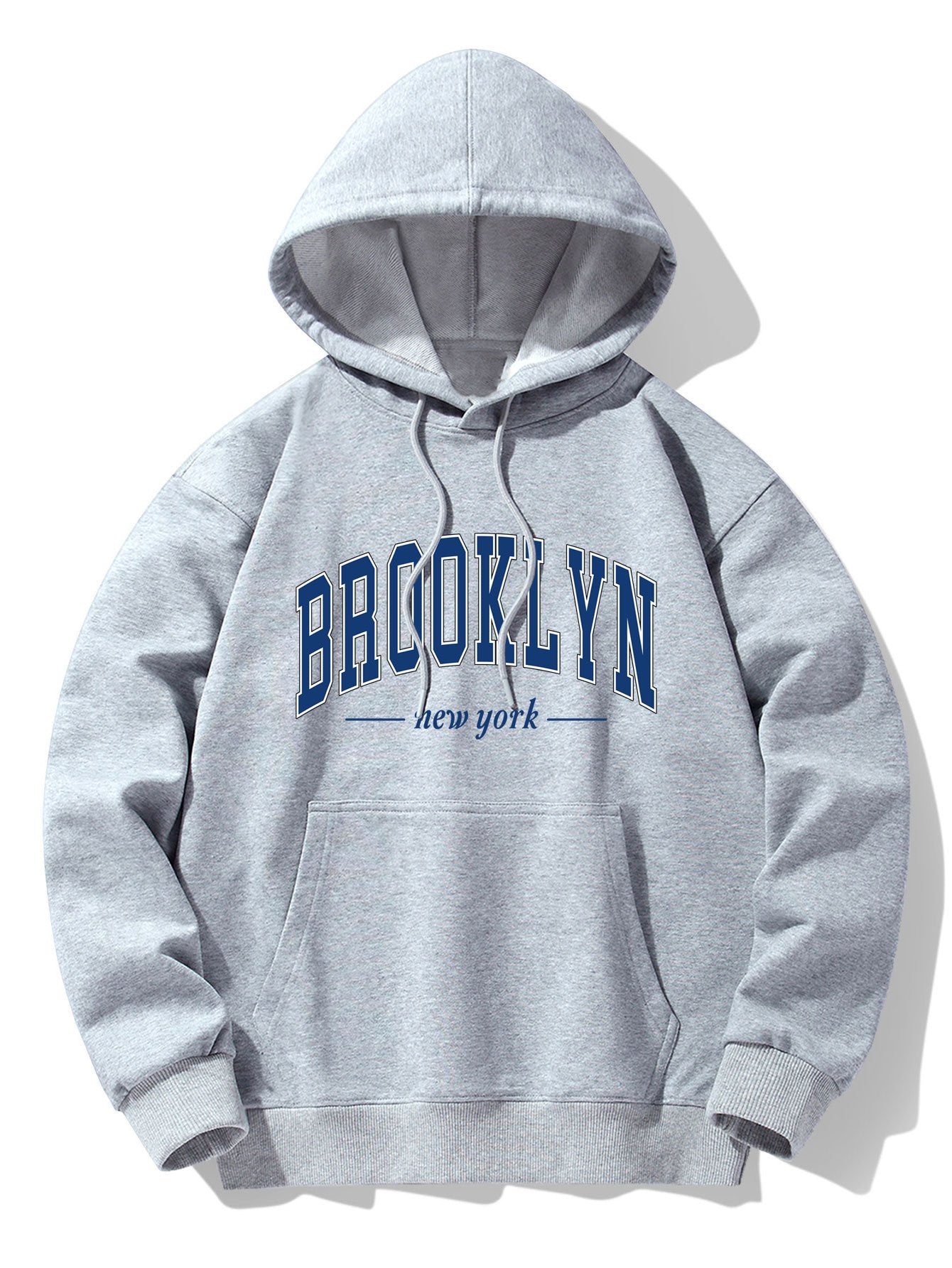 Brooklyn Print Cotton Blend Hoodie - Image 3