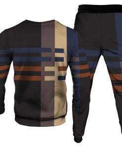 Alternative view of Men's Casual Personality Print Suit 005