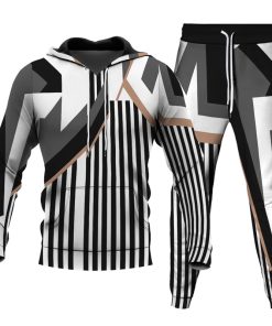 Men's Personalized Printed Hoodie Set 024