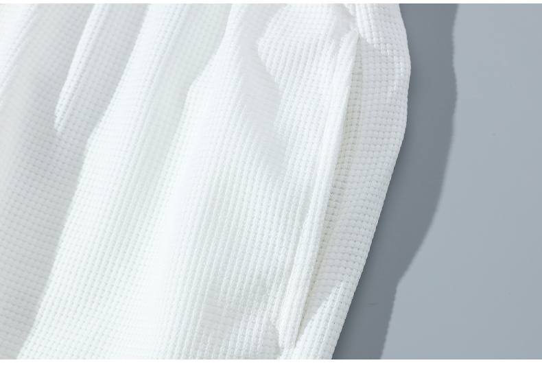 Men's Casual Waffle Shorts Set 6 Colors - Image 8